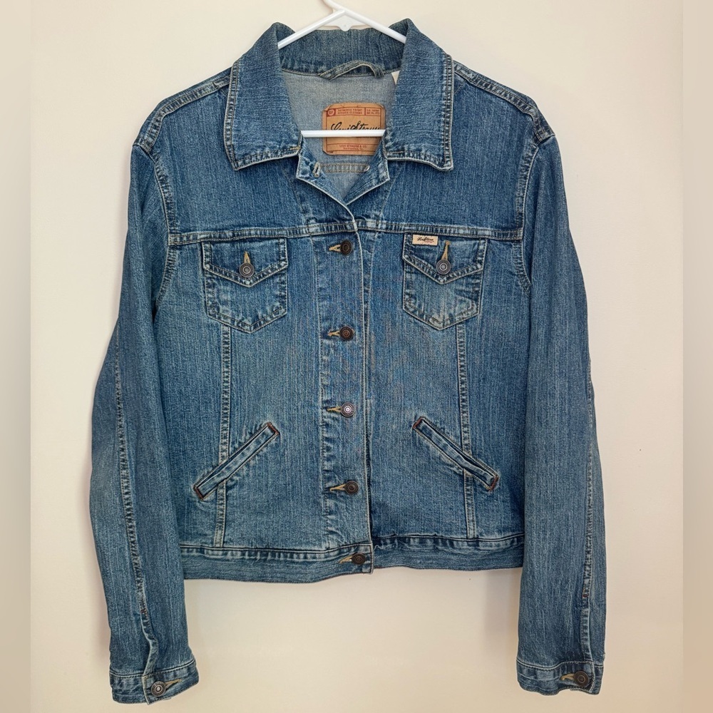 Classic Blue Denim Jean Jacket - Women